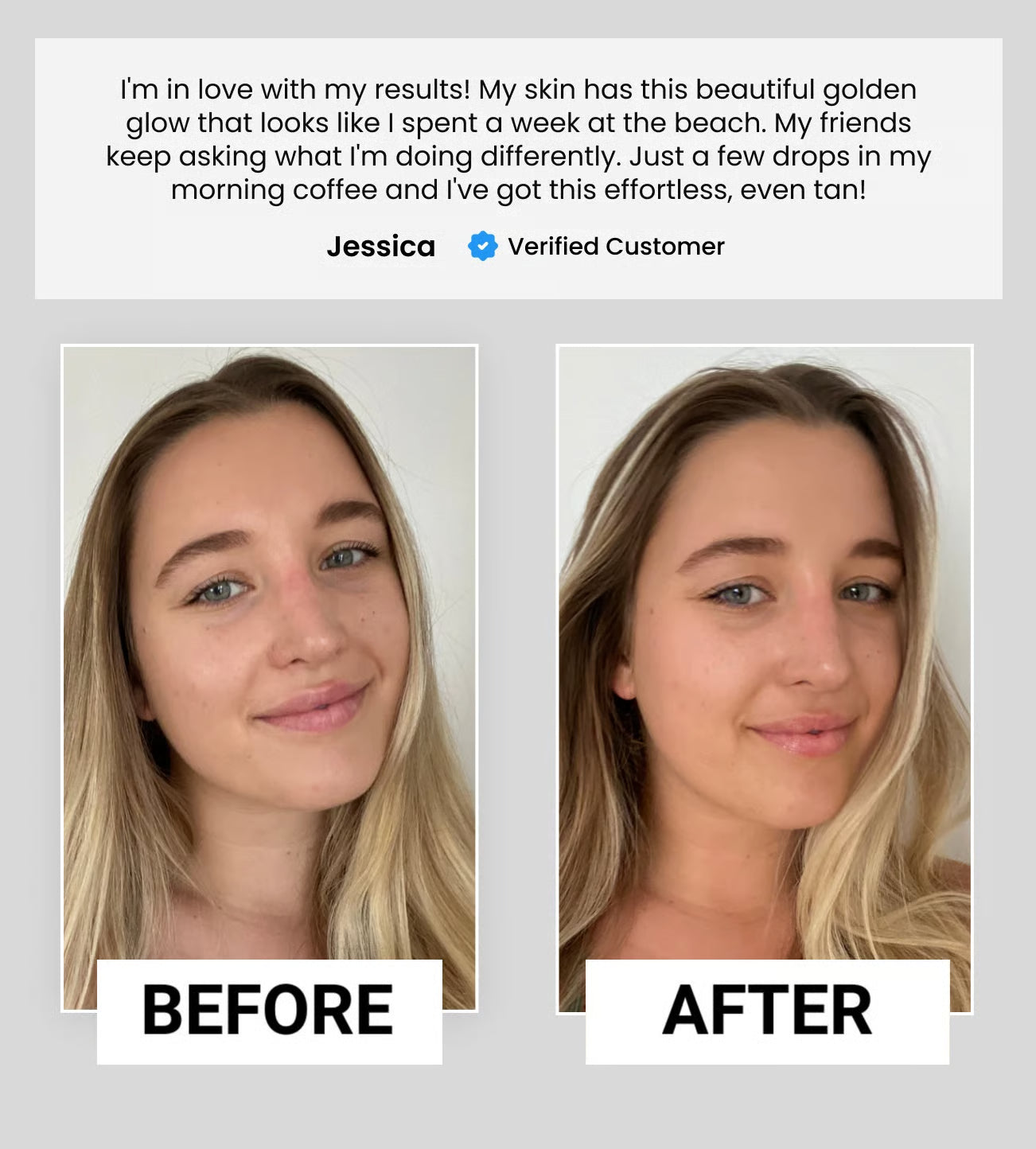 Drinkbare Zongebruinde Druppels