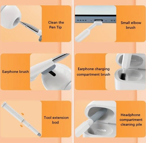 20 - in - 1 Schoonmaakset voor Elektronica - VelvetRoots