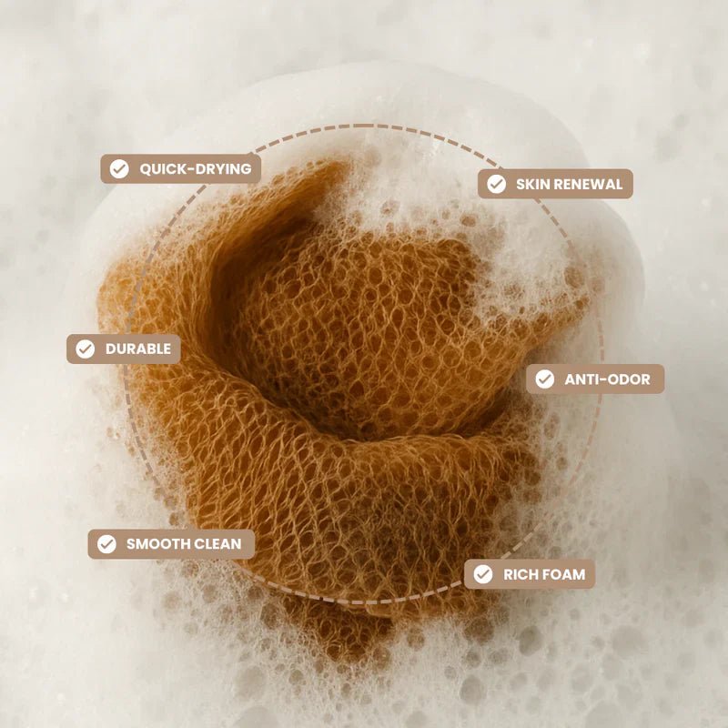 Afrikaanse Badnet Douche Scrubber - VelvetRoots