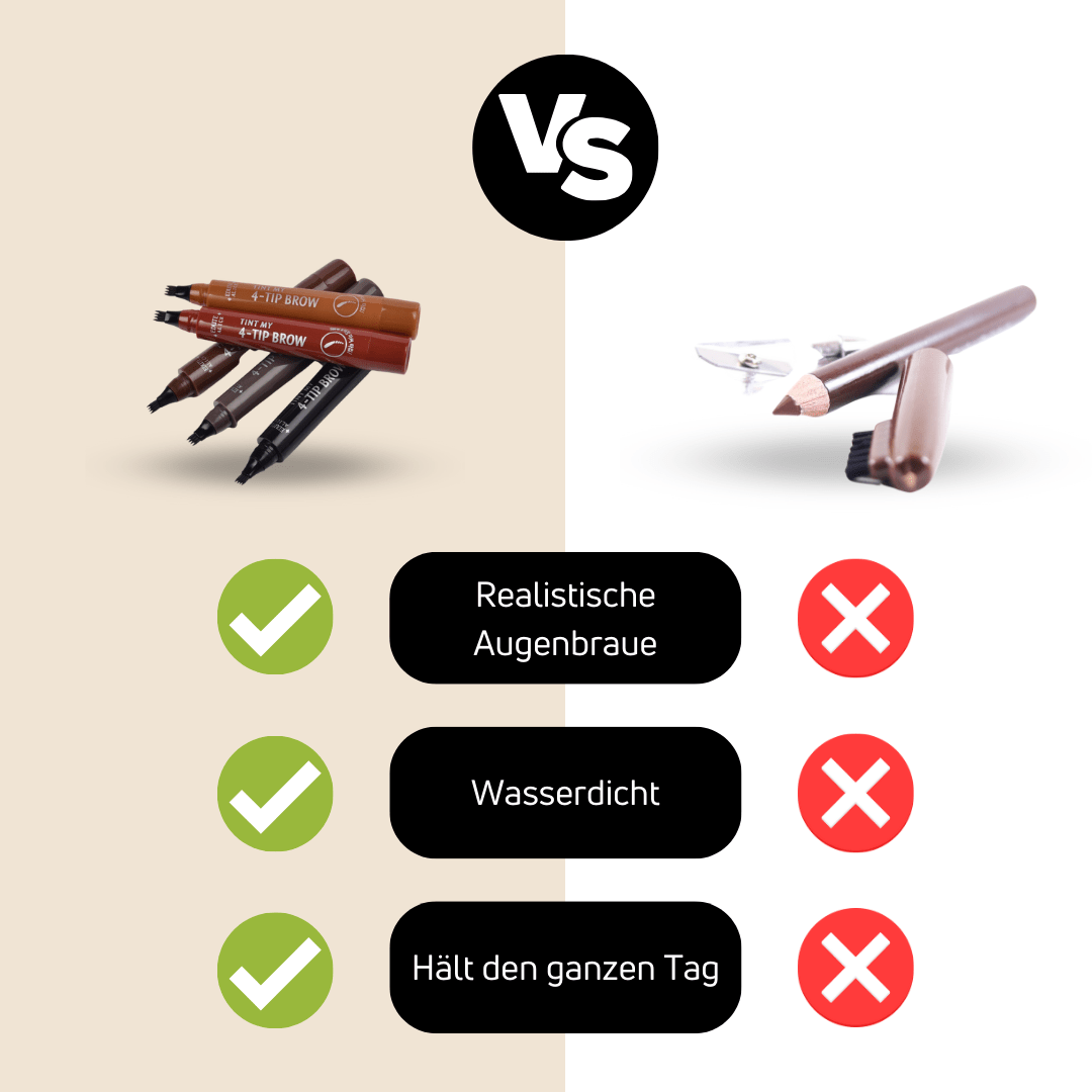 Beautywise Perfecte Wenkbrauw Stift Natuurlijke Look - VelvetRoots