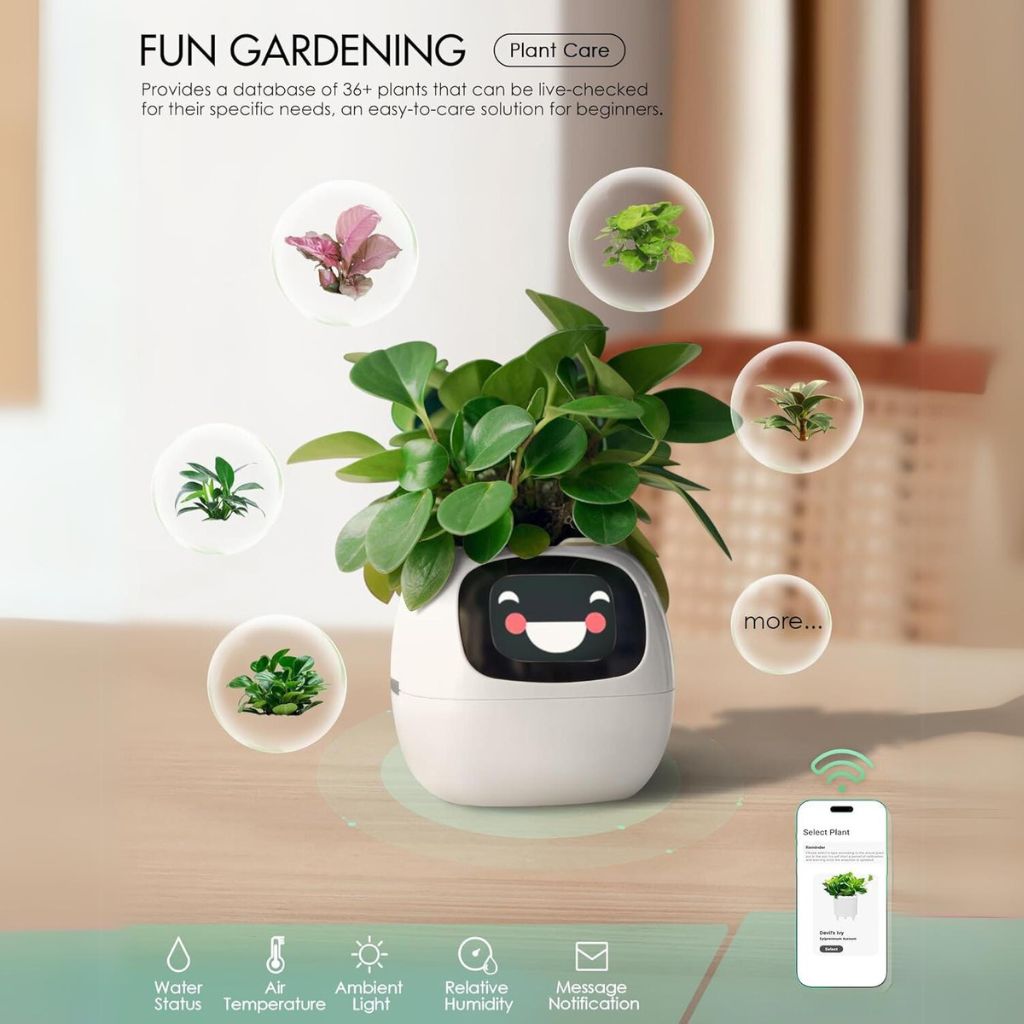 BloomBot Slimme Plantenpot voor Huis - VelvetRoots