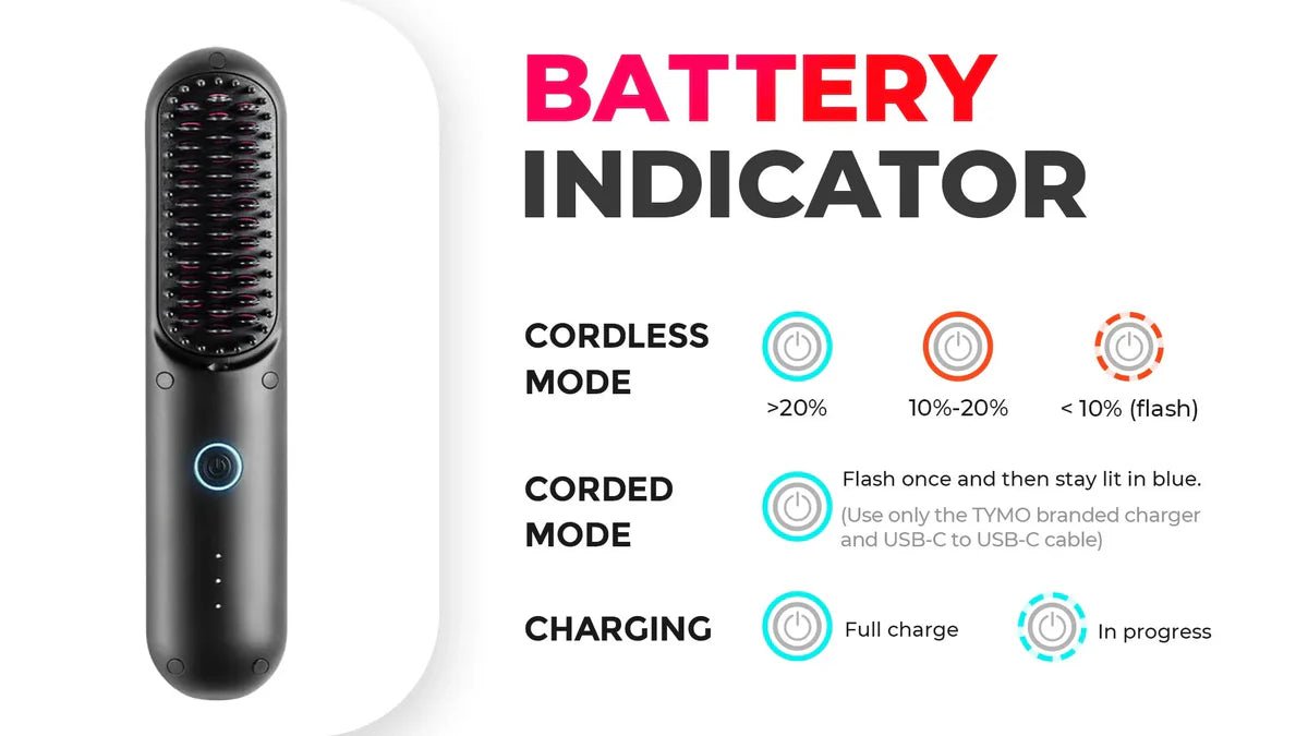 Brushea Pro Draagbare Stylborstel Compact - VelvetRoots