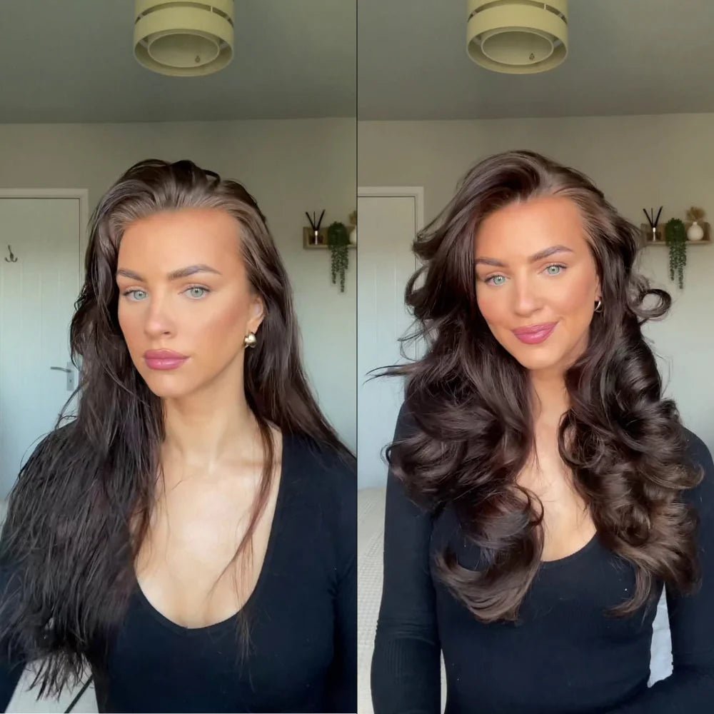 Brushea Pro Draagbare Stylborstel Compact - VelvetRoots