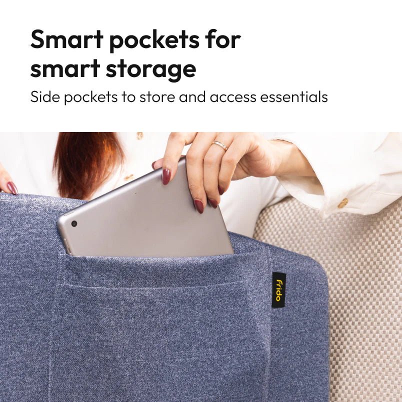 ComfortCush Geheugenschuim Schootkussen voor Thuiswerk - VelvetRoots