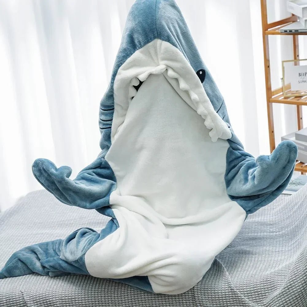 CuddleShark™ Knusse Haai Dekentje - VelvetRoots