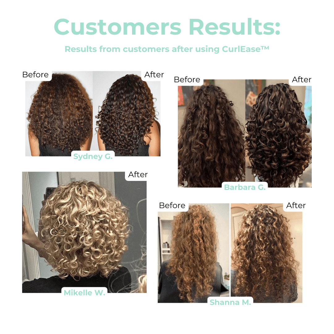 CurlEase Lockenbürste für perfekte Locken - VelvetRoots