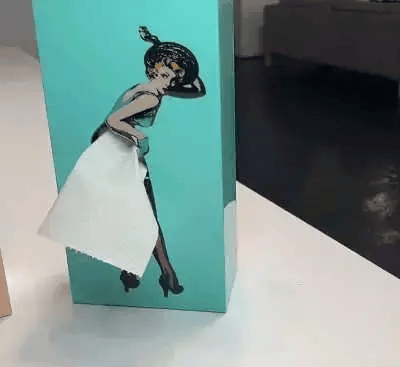 Boxgella Retro Tissue DekoBox